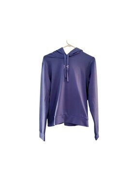 Under Armour Size  XS Loose Fit Blue Hoodie Sweatshirt Polyester Lightweight
